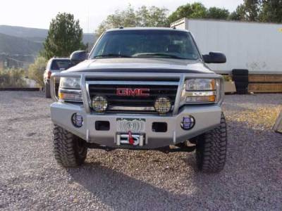 Trail Ready - Trail Ready 10500G Winch Front Bumper with Full Guard GMC Sierra 2500HD/3500 1999-2002 - Image 2