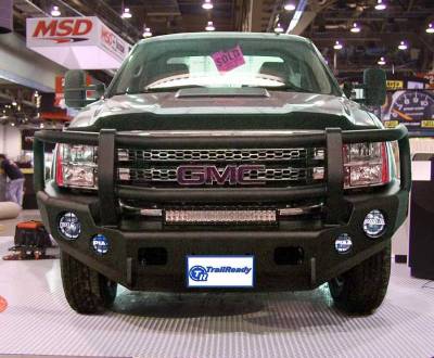 Trail Ready - Trail Ready 10850G Winch Front Bumper with Full Guard GMC Sierra 2500/3500HD 2011-2014 - Image 2