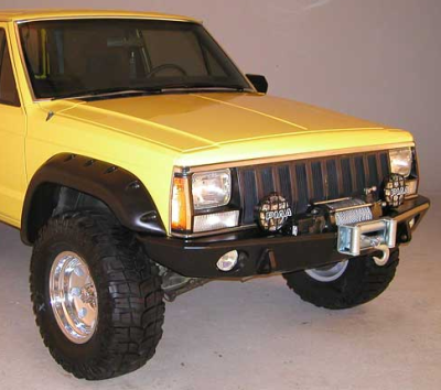 Trail Ready - Trail Ready 5000B Winch Front Bumper Jeep Cherokee XJ 1983-2001 - Image 1