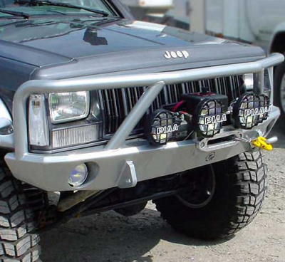 Trail Ready - Trail Ready 5000G Winch Front Bumper with Full Guard Jeep Cherokee XJ 1983-2001 - Image 3