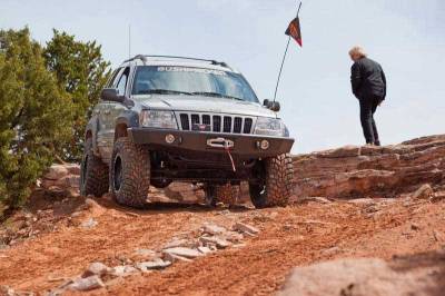 Trail Ready - Trail Ready 3300B Winch Front Bumper Jeep Grand Cherokee 1993-1998 - Image 2