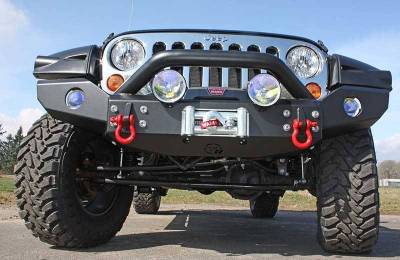 Trail Ready - Trail Ready 38000P Winch Front Bumper with Pre-Runner Jeep Wrangler JK 2007-2018 - Image 3