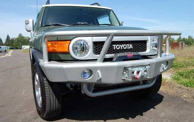 Trail Ready - Trail Ready 3400G Winch Front Bumper with Full Guard Toyota Fj Cruiser 2007-2013 - Image 1