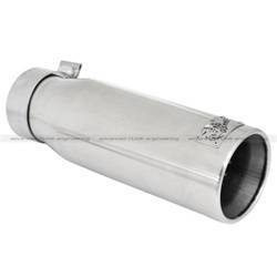 Exhaust Pipes and Tail Pipes - Exhaust Tail Pipe Tip - aFe Power - aFe Power 49-92043-P MACH Force-Xp Exhaust Tip