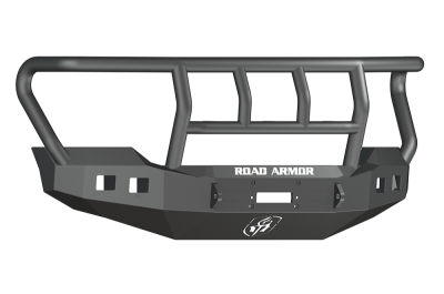 Road Armor - Road Armor 611R2B Front Stealth Winch Bumper with Square Light Holes + Titan II Ford Super Duty 2011-2016 - Image 1
