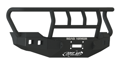 Road Armor - Road Armor 611R2B Front Stealth Winch Bumper with Square Light Holes + Titan II Ford Super Duty 2011-2016 - Image 2