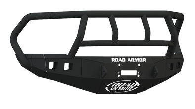 Road Armor - Road Armor 408R2B Front Stealth Winch Bumper with Square Light Holes + Titan II Dodge RAM 2500/3500 2010-2018 - Image 2