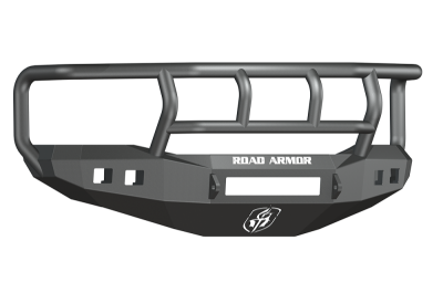 Road Armor - Road Armor 406R2B-NW Front Stealth Non-Winch Bumper with Square Light Holes + Titan Guard Dodge RAM 2500/3500 2006-2009 - Image 1