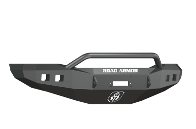 Road Armor - Road Armor 406R4B Front Stealth Winch Bumper with Square Light Holes + Pre-Runner Bar Dodge RAM 2500/3500 2006-2009 - Image 1