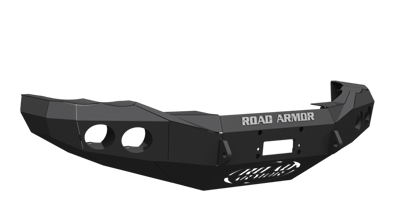Road Armor - Road Armor 44030B Front Stealth Winch Bumper with Round Light Holes Dodge RAM 1500 2002-2005 - Image 2