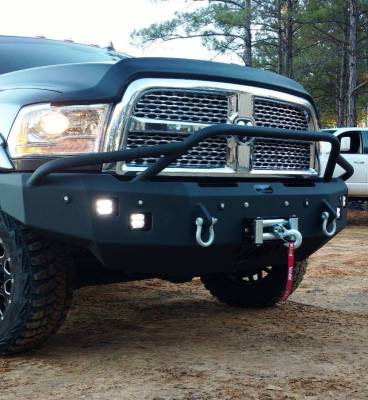 Hammerhead Bumpers - Hammerhead 600-56-0435 Winch Front Bumper with Pre-Runner Guard Dodge RAM 2500/3500 2010-2018 - Image 3