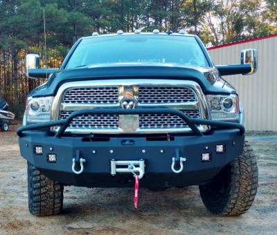 Hammerhead Bumpers - Hammerhead 600-56-0435 Winch Front Bumper with Pre-Runner Guard Dodge RAM 2500/3500 2010-2018 - Image 5