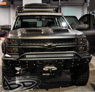 Addictive Desert Designs - ADD C285402610103 Half Over Cab Chase Rack Chevy/GMC 1500 2014-2015 - Image 4