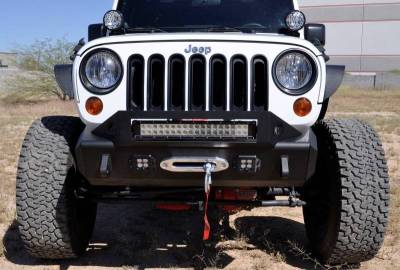 Addictive Desert Designs - ADD F951461350103 Stealth Fighter Front Bumper Jeep Wrangler JK 2007-2017 - Image 7