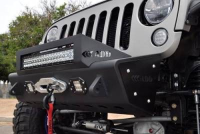 Addictive Desert Designs - ADD F951461350103 Stealth Fighter Front Bumper Jeep Wrangler JK 2007-2017 - Image 11