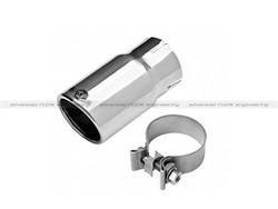Exhaust Pipes and Tail Pipes - Exhaust Tail Pipe Tip - aFe Power - aFe Power 49T25030 Scorpion Series Exhaust Tip