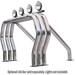 Exterior Lighting - Light Bar - Go Rhino - Go Rhino 9009516TSC Classic Off-Road Style Bed Bars Kit