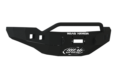 Road Armor - Road Armor 315R4B Front Stealth Winch Bumper with Square Light Holes + Pre-Runner Bar Chevy Silverado 2500HD/3500 2015-2019 - Image 2