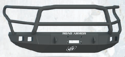 Road Armor - Road Armor 914R5B Front Stealth Winch Bumper with Square Light Holes + Lonestar Guard Toyota Tundra 2014-2016 - Image 2