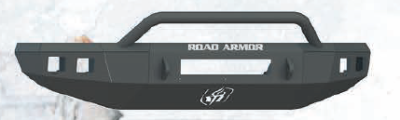 Road Armor - Road Armor 914R4B-NW Front Stealth Non-Winch Bumper with Square Light Holes + Pre-Runner Bar Toyota Tundra 2014-2018 - Image 2