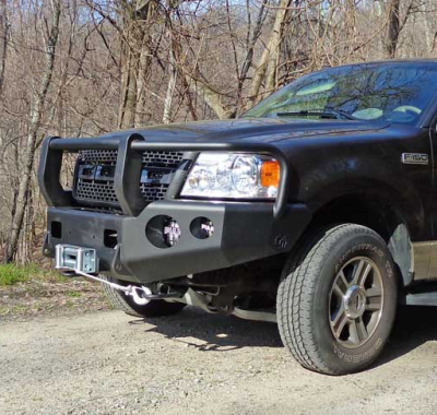 Trail Ready - Trail Ready 12200G Winch Front Bumper with Full Guard Ford Expedition 1997-2002 - Image 6