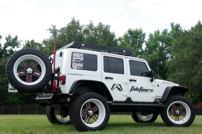 Fab Fours - Fab Fours JK07-Y1251-1 Premium Rear Bumper Jeep Wrangler JK 2007-2018 - Image 5