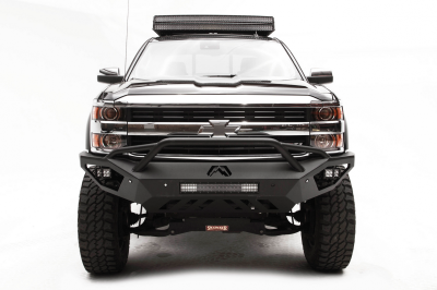 Fab Fours - Fab Fours CH15-V3052-1 Vengeance Front Bumper with Pre-Runner Chevy Silverado 2500HD/3500 2015-2019 - Image 1