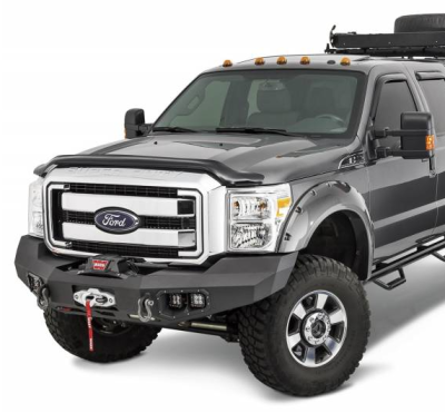 Warn - Warn 100917 Ascent Front Bumper Ford F250/F350 2011-2016 - Image 1