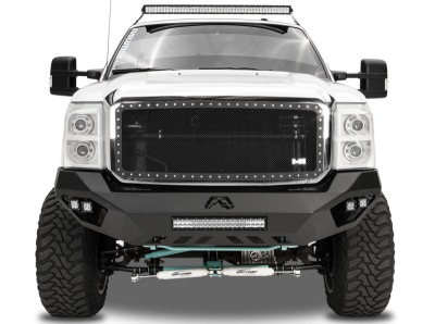 Fab Fours - Fab Fours FS11-V2551-1 Vengeance Front Bumper No Guard Ford F250/F350 2011-2016 - Image 1
