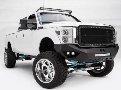 Fab Fours - Fab Fours FS11-V2551-1 Vengeance Front Bumper No Guard Ford F250/F350 2011-2016 - Image 2
