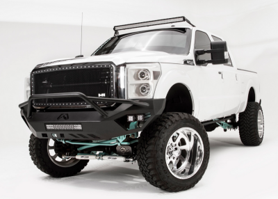 Fab Fours - Fab Fours FS11-V2552-1 Vengeance Front Bumper with Pre-Runner Ford F250/F350 2011-2016 - Image 2