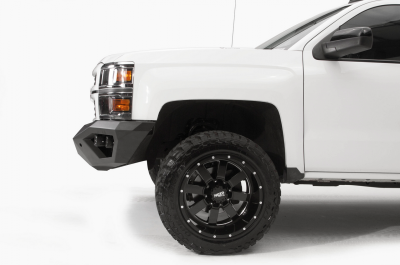 Fab Fours - Fab Fours CS14-D3051-1 Vengeance Front Bumper No Guard Chevy Silverado 1500 2014-2015 - Image 2