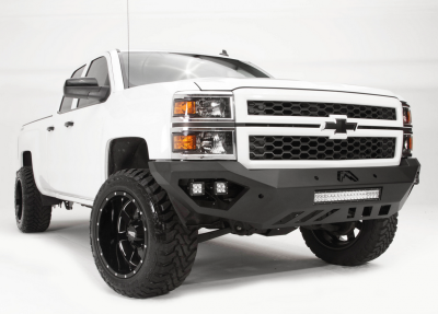 Fab Fours - Fab Fours CS14-D3051-1 Vengeance Front Bumper No Guard Chevy Silverado 1500 2014-2015 - Image 3