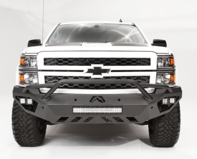 Fab Fours - Fab Fours CS14-D3052-1 Vengeance Front Bumper with Pre-Runner Chevy Silverado 1500 2014-2015 - Image 2