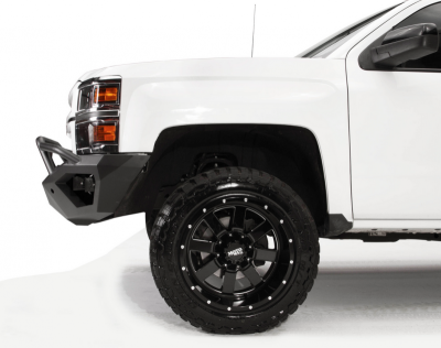 Fab Fours - Fab Fours CS14-D3052-1 Vengeance Front Bumper with Pre-Runner Chevy Silverado 1500 2014-2015 - Image 3