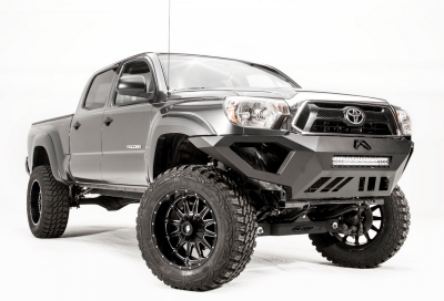 Fab Fours - Fab Fours TT12-D1651-1 Vengeance Front Bumper with No Guard Toyota Tacoma 2012-2015 - Image 3