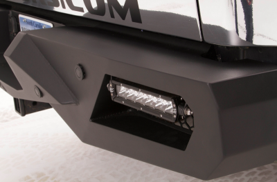 Fab Fours - Fab Fours FF09-E1751-1 Vengeance Rear Bumper with Sensor Holes Ford F150 2009-2014 - Image 3