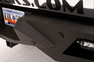 Fab Fours - Fab Fours FF09-E1751-1 Vengeance Rear Bumper with Sensor Holes Ford F150 2009-2014 - Image 5