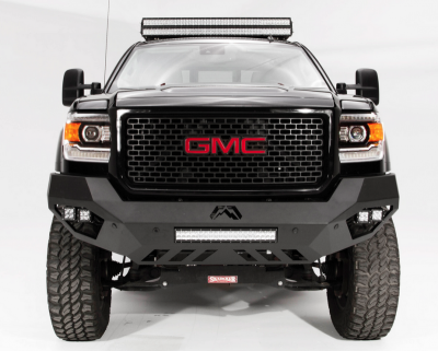 Fab Fours - Fab Fours GM15-V3151-1 Vengeance Front Bumper No Guard GMC Sierra 2500HD/3500 2015-2019 - Image 1