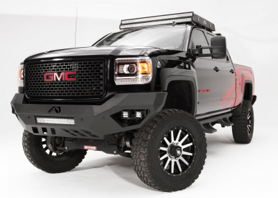 Fab Fours - Fab Fours GM15-V3151-1 Vengeance Front Bumper No Guard GMC Sierra 2500HD/3500 2015-2019 - Image 3