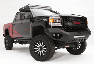 Fab Fours - Fab Fours GM15-V3151-1 Vengeance Front Bumper No Guard GMC Sierra 2500HD/3500 2015-2019 - Image 4