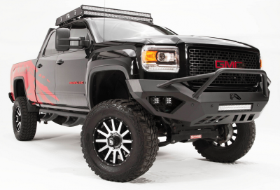 Fab Fours - Fab Fours GM15-V3152-1 Vengeance Front Bumper with Pre-Runner GMC Sierra 2500HD/3500 2015-2019 - Image 3