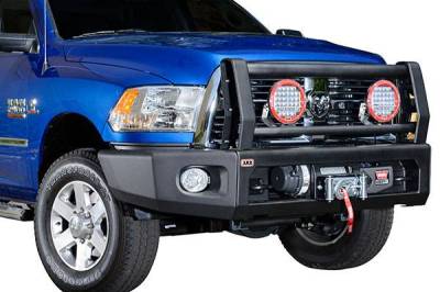 ARB 4x4 Accessories - ARB 2237020 Winch Front Bumper with Sahara Bar Dodge Ram 2500/3500 2010-2018 - Image 1