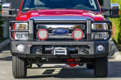 ARB 4x4 Accessories - ARB 2236010 Winch Front Bumper with Full Grille Guard Ford F250/F350 2011-2016 - Image 2