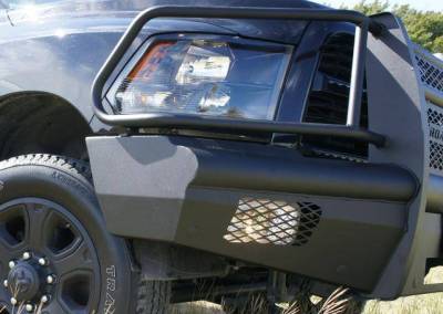 Road Armor - Road Armor 410VF6B Vaquero Front Bumper with Grille Guard Dodge RAM 2500/3500 2010-2018 - Image 3