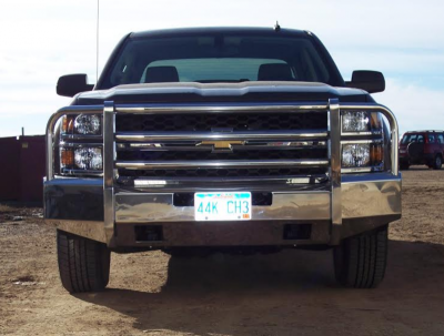 Truck Defender - Truck Defender Aluminum Front Bumper Chevy Silverado 2500HD/3500 2015-2019 - Image 2