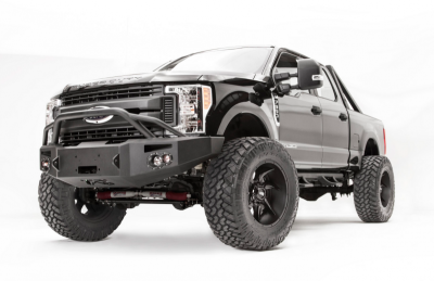 Fab Fours - Fab Fours FS17-A4152-1 Winch Front Bumper with Pre-runner Bar Ford F250/F350 2017-2018 - Image 2