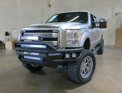 Road Armor - Road Armor SA6114B-NW Front Sahara Non-Winch LED Bumper Ford F250/F350 2011-2016 - Image 2