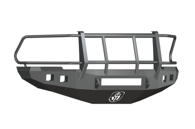 Road Armor - Road Armor 408R6B-NW Front Stealth Non-Winch Bumper with Square Light Holes + Foreman Guard Dodge RAM 2500/3500 2010-2018 - Image 1