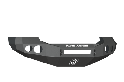 Road Armor - Road Armor 60500B-NW Front Stealth Non-Winch Bumper with Round Light Holes Ford F250/F350 2005-2007 - Image 1